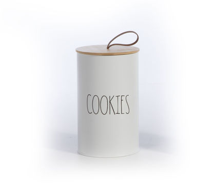 Εικόνα της ΔΟΧΕΙΟ ΓΙΑ ΜΠΙΣΚΟΤΑ COOKIES 12Χ12Χ2 WHITE