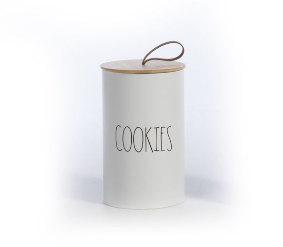 Εικόνα της ΔΟΧΕΙΟ ΓΙΑ ΜΠΙΣΚΟΤΑ COOKIES 12Χ12Χ2 WHITE