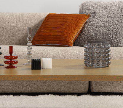 Εικόνα της ΔΙΑΚΟΣΜΗΤΙΚΟ ΓΥΑΛΙΝΟ ΒΑΖΑΚΙ OLMO 16X17 GREY