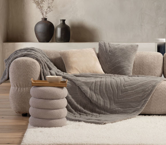 Εικόνα της ΜΠΟΥΚΛΕ ΣΚΑΜΠΟ STOOL 35X40 GREY