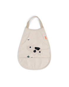 Εικόνα της Παιδική Σαλιάρα Με Λάστιχο Tiny Farm Sand Done By Deer