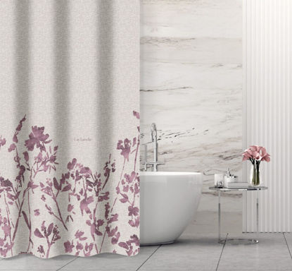 Εικόνα της Κουρτίνα Μπάνιου Romance Melanze 180x185 Guy Laroche