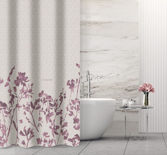 Εικόνα της Κουρτίνα Μπάνιου Romance Melanze 180x185 Guy Laroche