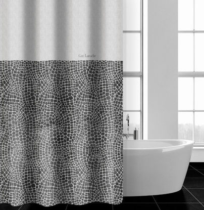 Εικόνα της Κουρτίνα Μπάνιου Safari Anthracite 180x185 Guy Laroche