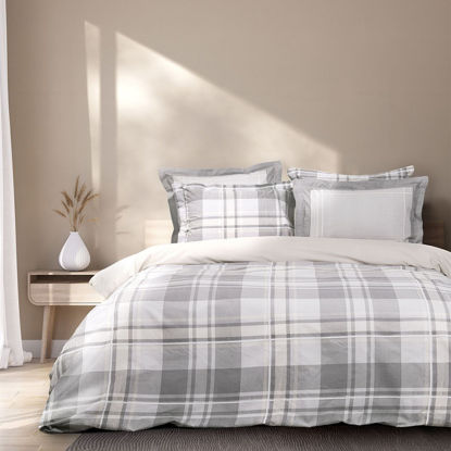 Εικόνα της Σετ Παπλωματοθήκη Υπέρδιπλη (220x240) 2 Όψεων Nima Arthur