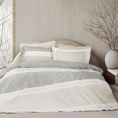 Εικόνα της Σετ Παπλωματοθήκη Υπέρδιπλη (220x240) 2 Όψεων Nima Lido