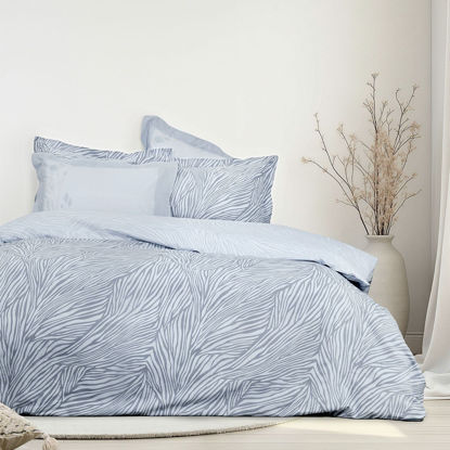 Εικόνα της Σετ Παπλωματοθήκη Υπέρδιπλη (220x240) 2 Όψεων Nima Mocca