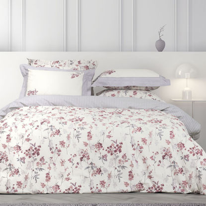 Εικόνα της Σετ Παπλωματοθήκη Υπέρδιπλη (220x240) 2 Όψεων Nima Tessa