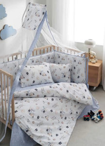 Εικόνα της Σετ Βρεφικά Σεντόνια Κούνιας Astra Vesta Home (120×165)