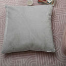 Εικόνα της Γούνινο Διακοσμητικό Μαξιλάρι (70x70) Pol Rugs & Mats Rabbit Silver