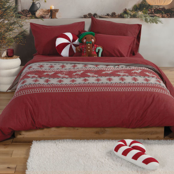 Εικόνα της Σετ Φανελένια Σεντόνια Μονά Nef-Nef Homeware Flannel Tinsel