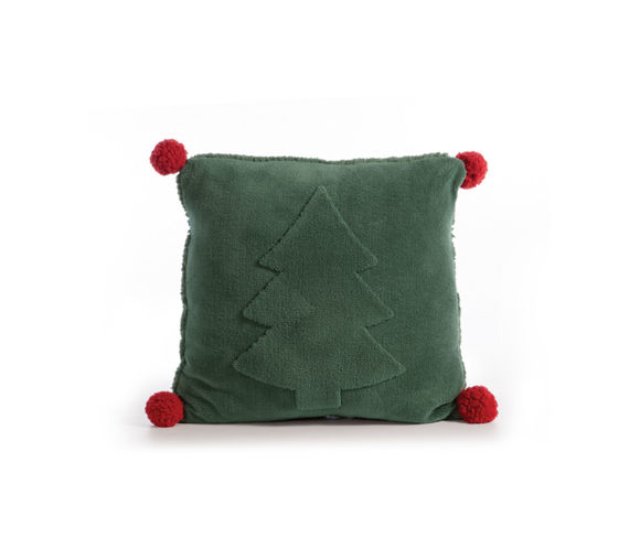 Εικόνα της ΧΡΙΣΤΟΥΓΕΝΝΙΑΤΙΚΟ ΔΙΑΚΟΣΜΗΤΙΚΟ ΜΑΞΙΛΑΡΙ TREES OF JOY 45X45