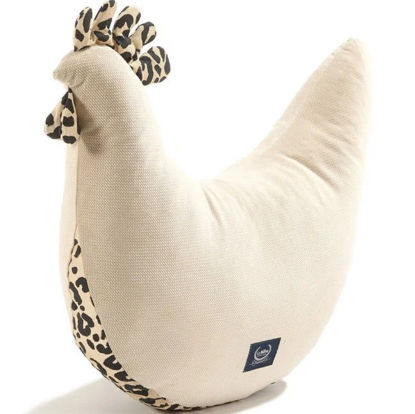 Εικόνα της Μαξιλάρι Kura Velvet Leopard Cream La Millou