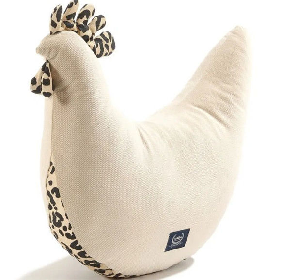 Εικόνα της Μαξιλάρι Kura Velvet Leopard Cream La Millou