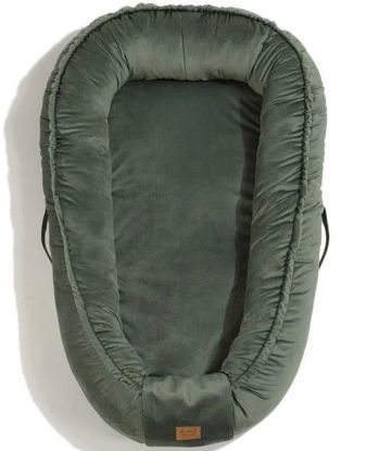 Εικόνα της Βρεφική Φωλιά Velvet Khaki (New Version) La Millou