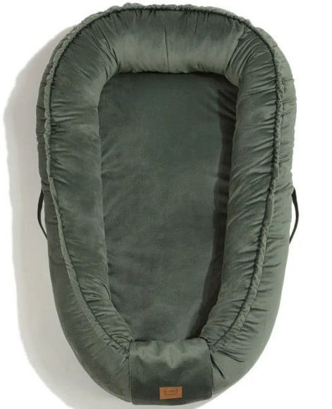 Εικόνα της Βρεφική Φωλιά Velvet Khaki (New Version) La Millou