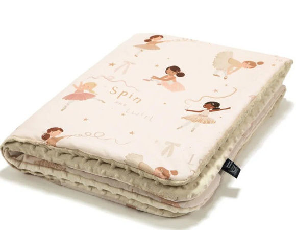 Εικόνα της Κουβέρτα Ballerine - Minky Sand 80x110 La Millou