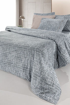 Εικόνα της Σετ 4τμχ. Σεντόνια Beaver Titanium Flannel Υπέρδιπλα Με Λάστιχο Guy Laroche