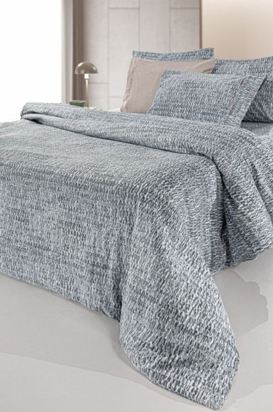 Εικόνα της Σετ 4τμχ. Σεντόνια Beaver Titanium Flannel Υπέρδιπλα Με Λάστιχο Guy Laroche