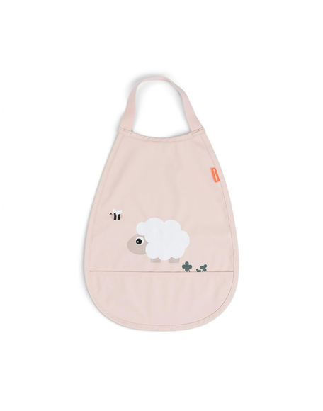 Εικόνα της Παιδική Σαλιάρα Με Λάστιχο Tiny Farm Powder Done By Deer