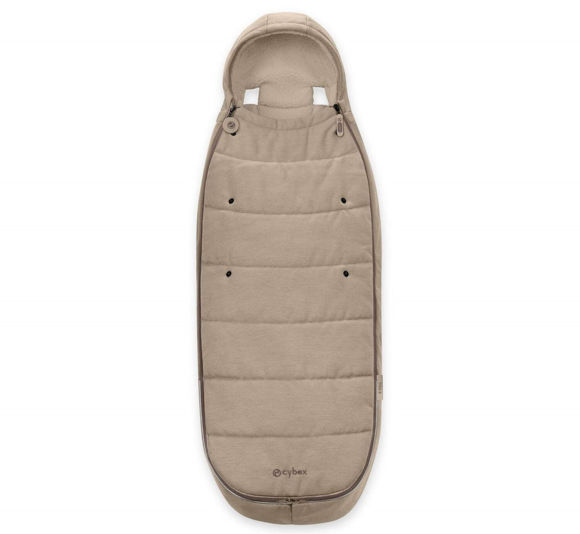 Εικόνα της Cybex Gold Footmuff Ποδόσακος Καροτσιού Beige