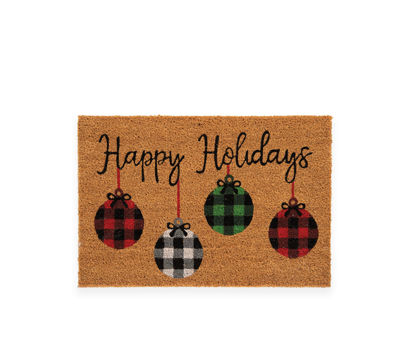 Εικόνα της ΧΡΙΣΤΟΥΓΕΝΝΙΑΤΙΚΟ ΤΑΠΕΤΟ ΕΙΣΟΔΟΥ HAPPY HOLIDAYS 40X60