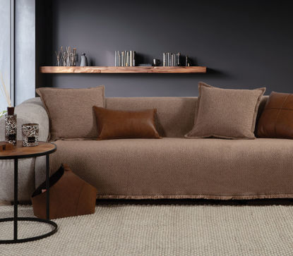 Εικόνα της ΡΙΧΤΑΡΙ ΠΟΛΥΘΡΟΝΑΣ BROOKLYN 25 MOCCA 170X180