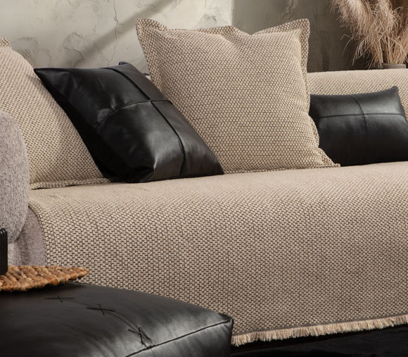 Εικόνα της ΡΙΧΤΑΡΙ ΔΙΘΕΣΙΟΥ ΚΑΝΑΠΕ BROOKLYN 25 ECRU 170X250