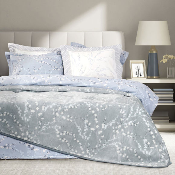 Εικόνα της Κουβέρτα Βελουτέ Υπέρδιπλη (220x240) Nima Inverno