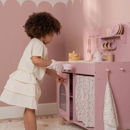 Εικόνα της Ξύλινη κουζίνα με αξεσουάρ παιχνιδιού Ροζ FSC