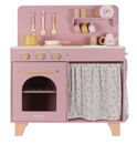 Εικόνα της Ξύλινη κουζίνα με αξεσουάρ παιχνιδιού Ροζ FSC