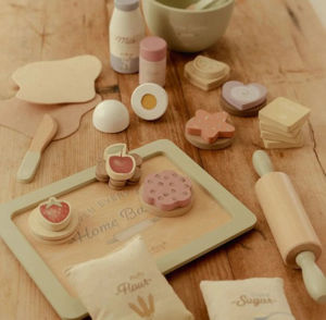 Εικόνα της Ξύλινο σετ ζαχαροπλαστικής FSC Little Dutch