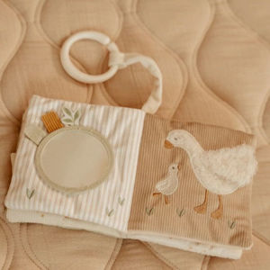 Εικόνα της Υφασμάτινο βιβλιαράκι δραστηριοτήτων μικρό Newborn Naturals GRS