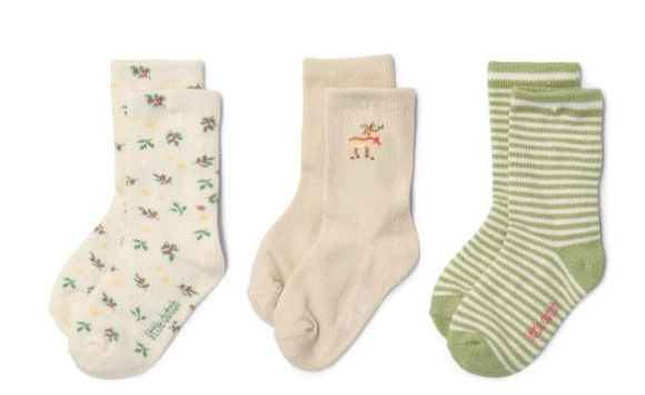 Εικόνα της Σετ 3 ζευγάρια κάλτσες Little Christmas No17/20