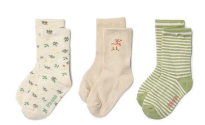 Εικόνα της Σετ 3 ζευγάρια κάλτσες Little Christmas No20-23