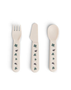 Εικόνα της Παιδικό Μαχαιροπήρουνα Από Πλαστικό Tiny Farm Sand +0μ 3 τεμ Done By Deer