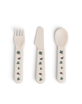 Εικόνα της Παιδικό Μαχαιροπήρουνα Από Πλαστικό Tiny Farm Sand +0μ 3 τεμ Done By Deer