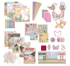 Εικόνα της Μεγάλο σετ ζωγραφικής - κατασκευών σε κουτί Rosa