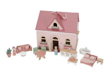 Εικόνα της Φορητό ξύλινο κουκλόσπιτο FSC Little Dutch