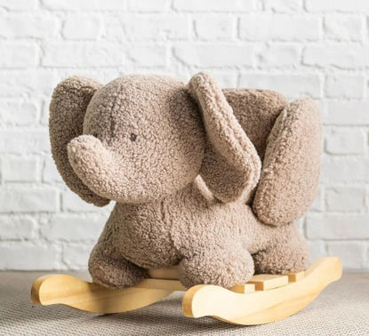 Εικόνα της LAPIDOU. Κουνιστό ελεφαντάκι Teddy - γκρεζ
