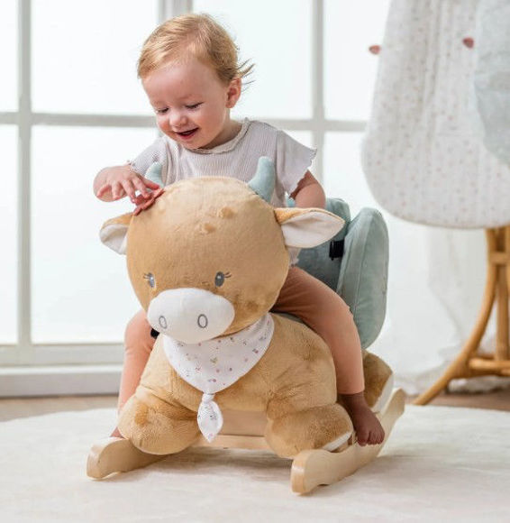 Εικόνα της MILA, ZOE & LANA. Κουνιστή αγελαδίτσα Mila