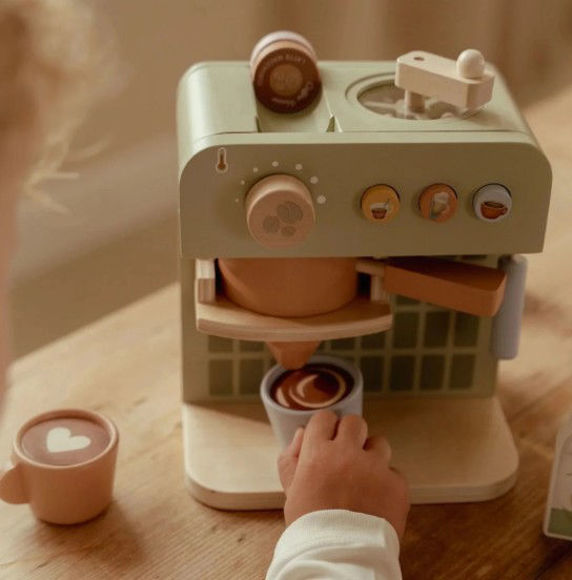 Εικόνα της LITTLE DUTCH. Ξύλινη μηχανή εσπρέσσο FSC