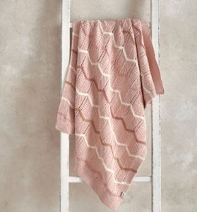 Εικόνα της Βρεφική Πλεκτή Κουβέρτα 70x90 Pink Wave Mamas & Papas