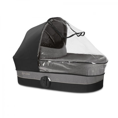 Εικόνα της Cybex cot S Rain Cover αδιάβροχο κάλυμμα πορτ μπεμπε Transparent | transparent