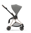 Εικόνα της Cybex Mios Βρεφικό Καρότσι Mirage Grey| dark grey Με Σκελετό Rosegold