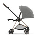 Εικόνα της Cybex Mios Βρεφικό Καρότσι Mirage Grey| dark grey Με Σκελετό Rosegold