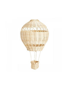 Εικόνα της Παιδικό Φωτιστικό Οροφής Αερόστατο Rattan