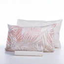 Εικόνα της Σετ Σεντόνια King Size με Λάστιχο 180x200+35εκ. Ροδακινί 4τμχ