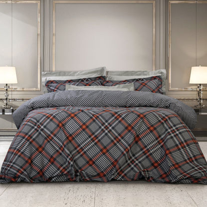 Εικόνα της Greenwich Polo Club Σετ Παπλωματοθήκη Βαμβακερή Υπέρδιπλη 2136