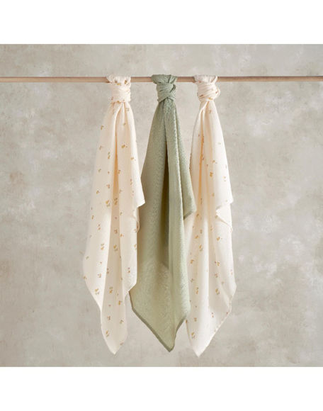 Εικόνα της Βρεφικές Μουσελίνες σετ 3 τεμ Orchard Mamas & Papas